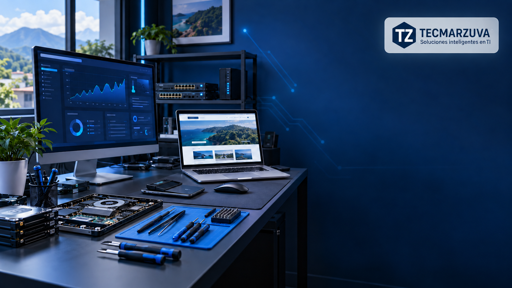 Soporte técnico, software y páginas web de TECMARZUVA