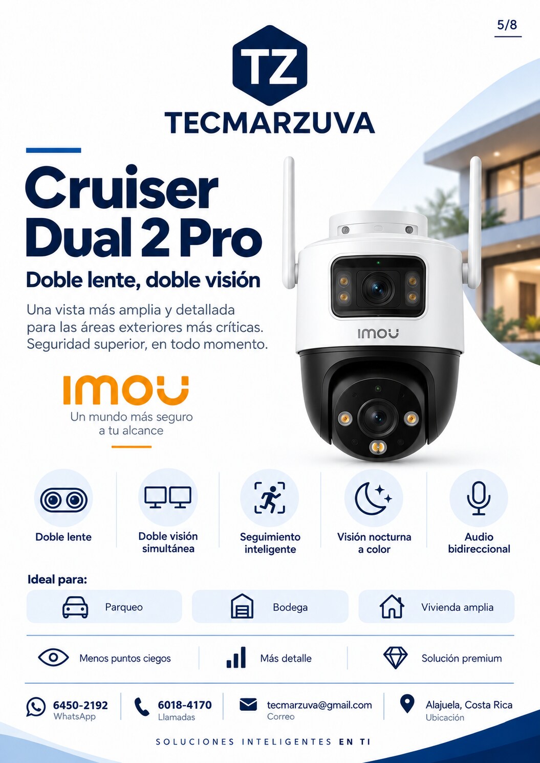 Cámara IMOU Cruiser Dual 2 Pro