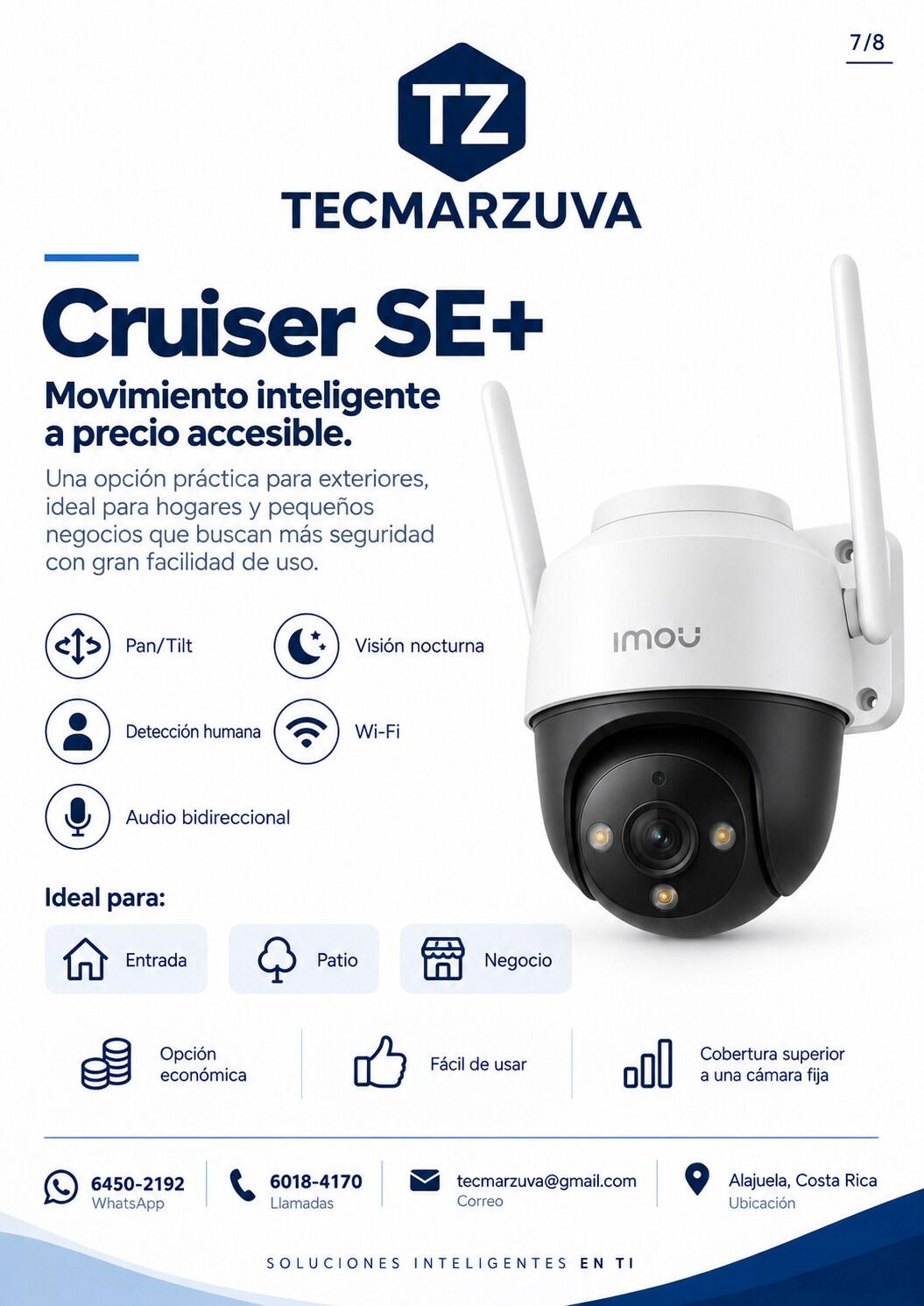 Cámara IMOU Cruiser SE Plus